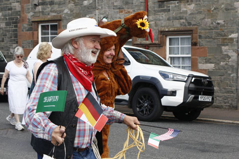 Kirkcudbright Parade August 2025 